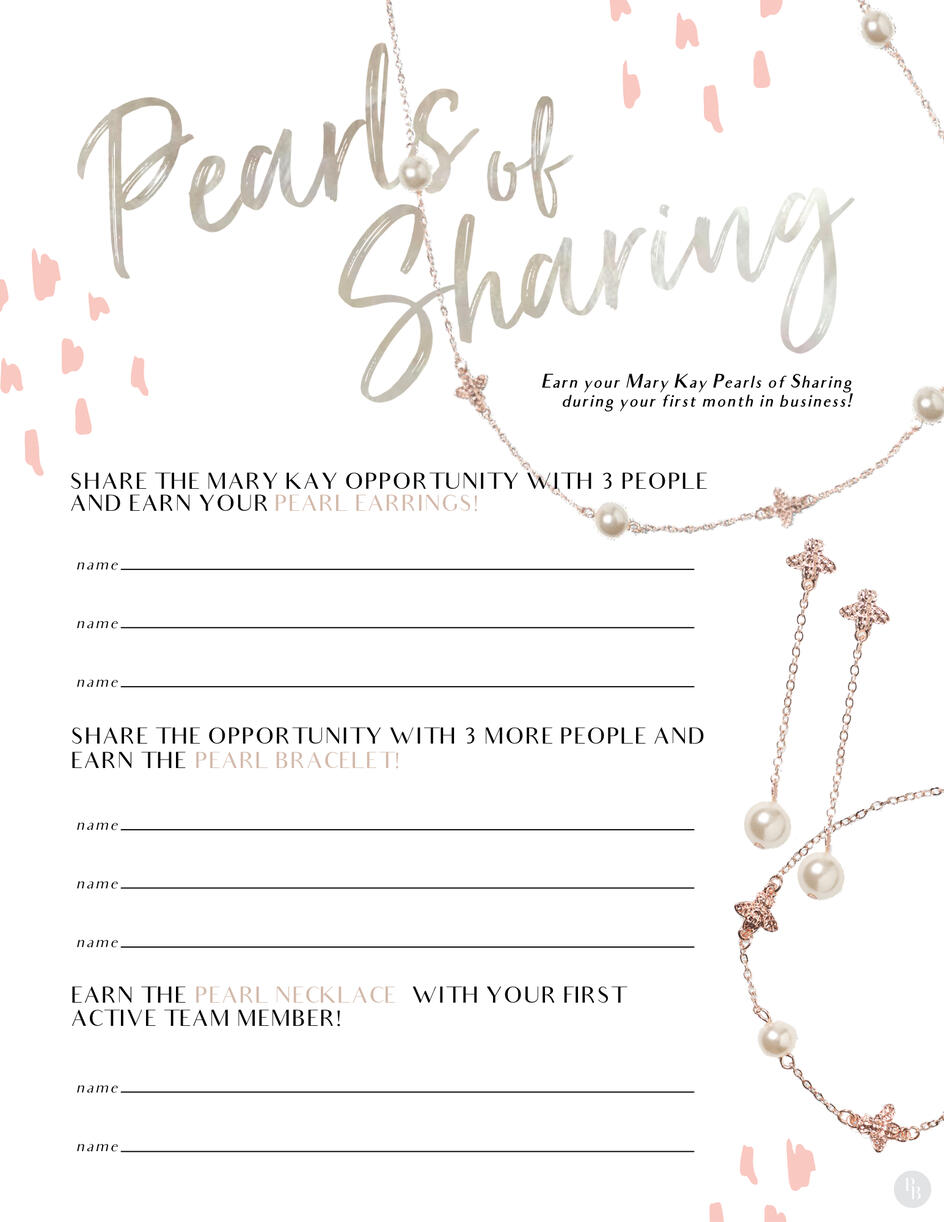 pearls of Sharing Tracking